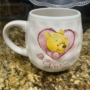 Disney Winnie the Pooh double sided dimpled mug - Always & Forever and With Love